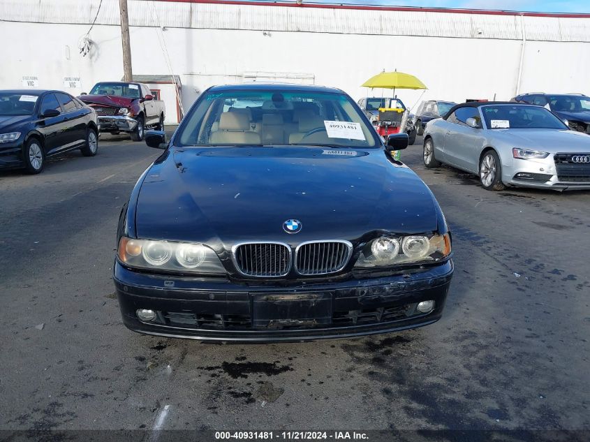 2003 BMW 530Ia VIN: WBADT63493CK28542 Lot: 40931481