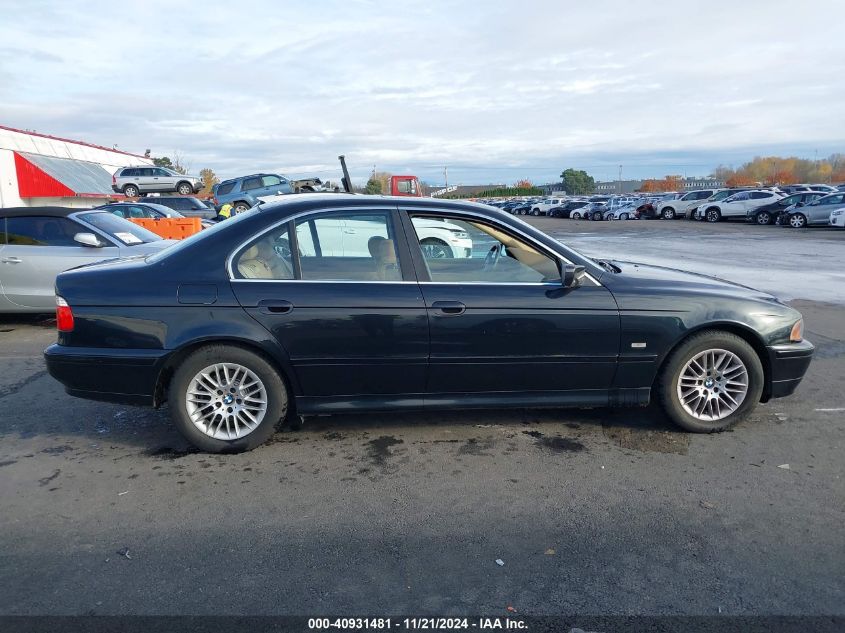 2003 BMW 530Ia VIN: WBADT63493CK28542 Lot: 40931481