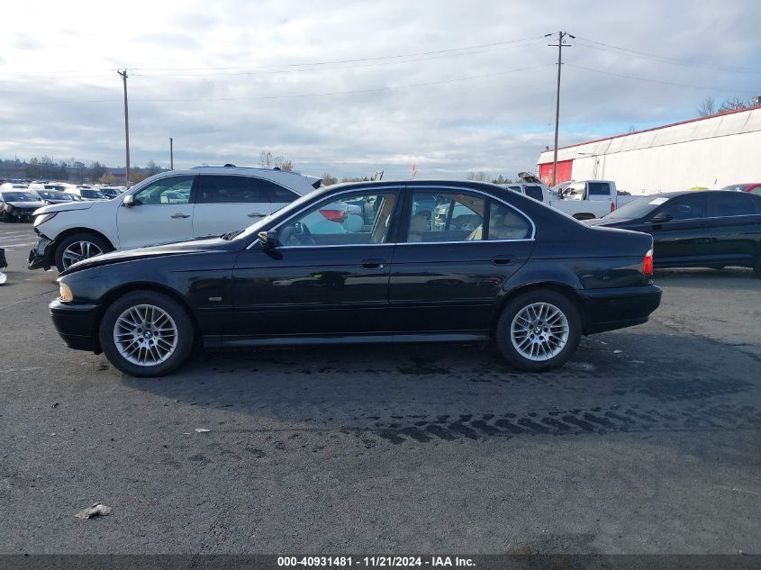 2003 BMW 530Ia VIN: WBADT63493CK28542 Lot: 40931481