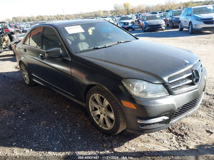 VIN WDDGF4HBXER312846 2014 Mercedes-Benz C 250, Lux... no.1