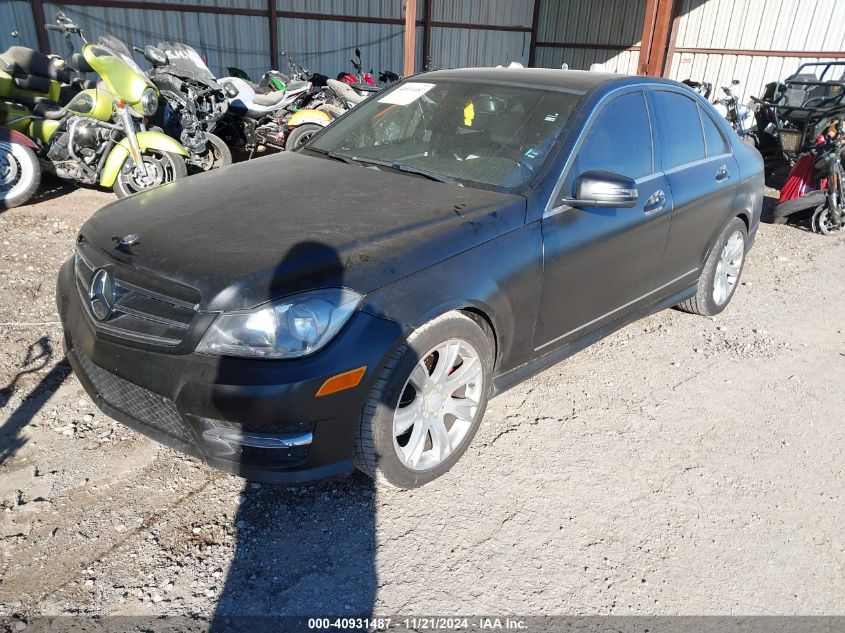 VIN WDDGF4HBXER312846 2014 Mercedes-Benz C 250, Lux... no.2