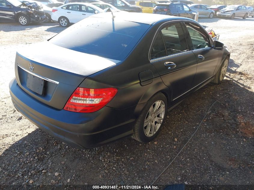 VIN WDDGF4HBXER312846 2014 Mercedes-Benz C 250, Lux... no.4