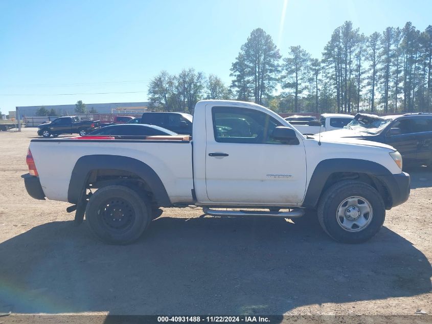 2008 Toyota Tacoma VIN: 5TEPX42N18Z550622 Lot: 40931488