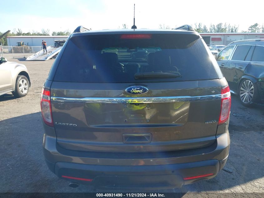 2015 Ford Explorer Limited VIN: 1FM5K8F81FGB06383 Lot: 40931490