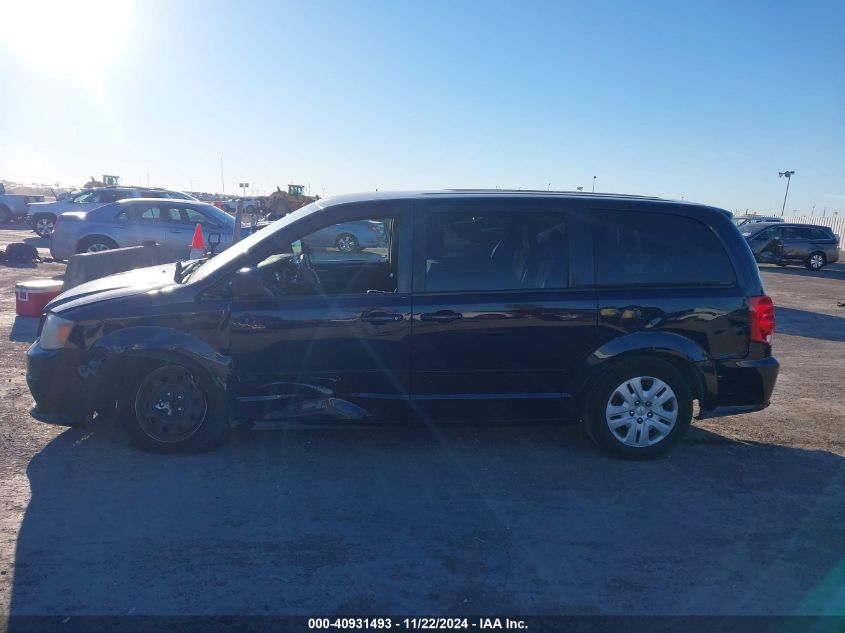 2016 Dodge Grand Caravan Se VIN: 2C4RDGBG8GR122488 Lot: 40931493