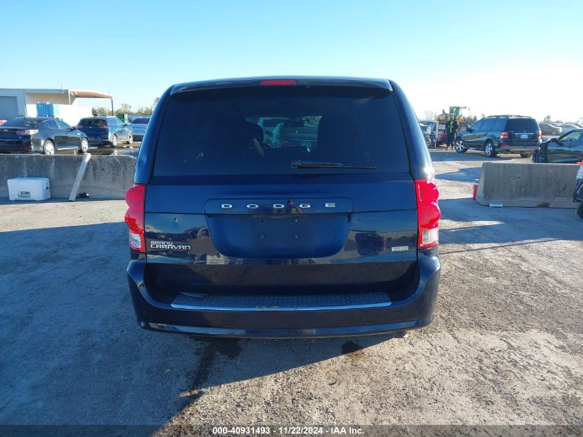 2016 Dodge Grand Caravan Se VIN: 2C4RDGBG8GR122488 Lot: 40931493