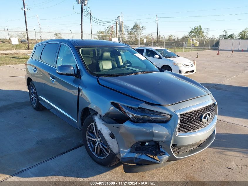 2019 Infiniti Qx60 Pure VIN: 5N1DL0MN1KC520817 Lot: 40931500