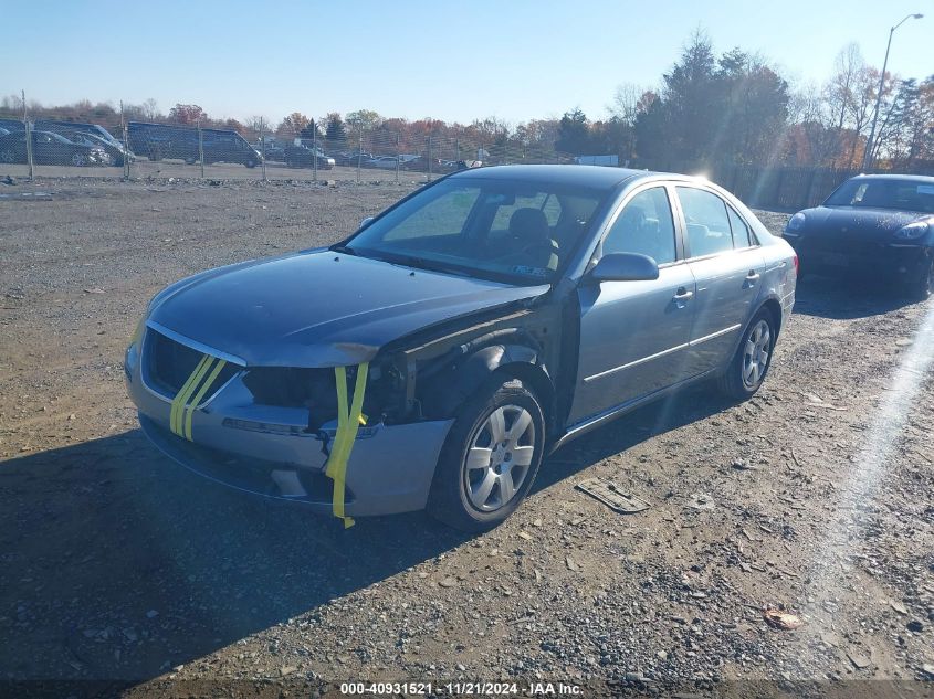 2009 Hyundai Sonata Gls VIN: 5NPET46C09H503954 Lot: 40931521