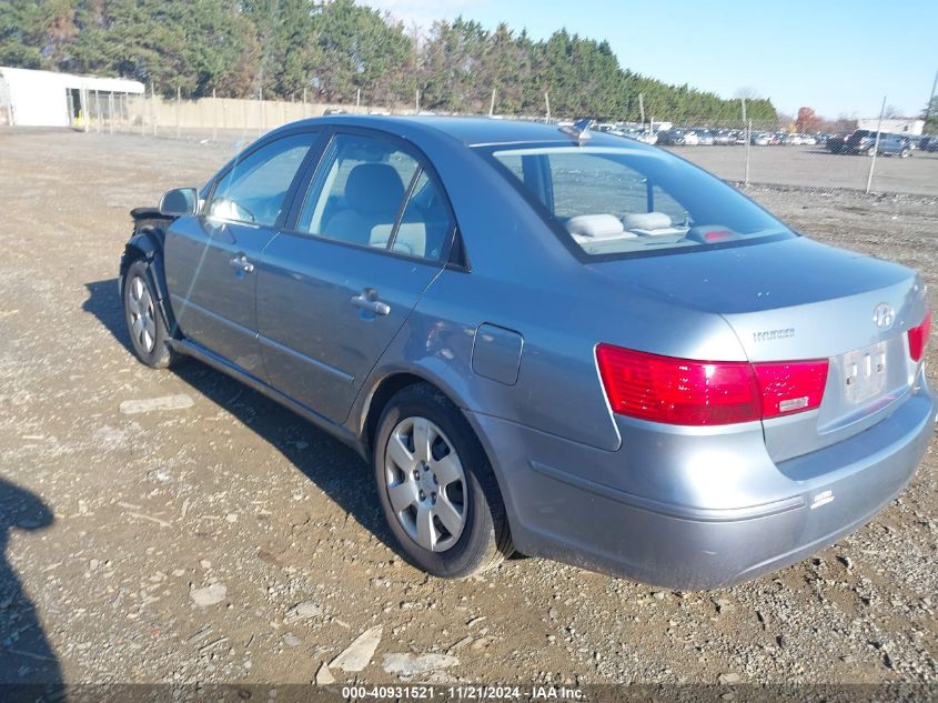 2009 Hyundai Sonata Gls VIN: 5NPET46C09H503954 Lot: 40931521