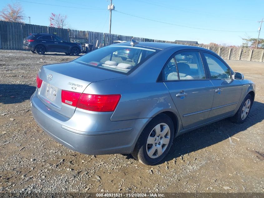 2009 Hyundai Sonata Gls VIN: 5NPET46C09H503954 Lot: 40931521