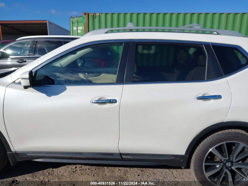 2019 Nissan Rogue Sl VIN: 5N1AT2MTXKC824242 Lot: 40931526