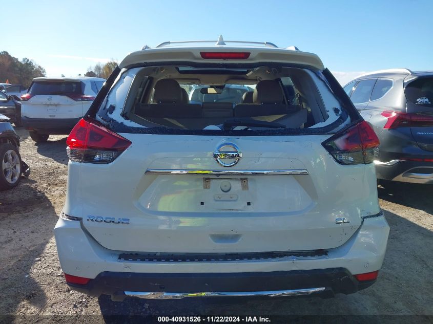 2019 Nissan Rogue Sl VIN: 5N1AT2MTXKC824242 Lot: 40931526