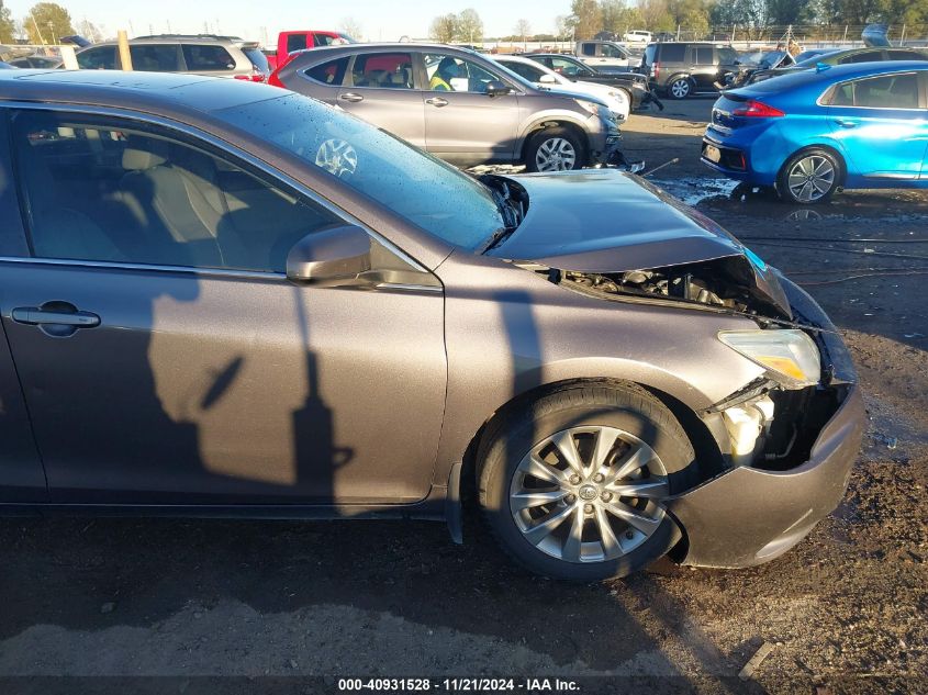 2015 Toyota Camry Xle V6 VIN: 4T1BK1FK8FU555583 Lot: 40931528