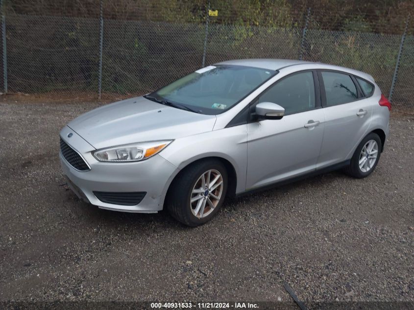 2017 Ford Focus Se VIN: 1FADP3K28HL282434 Lot: 40931533