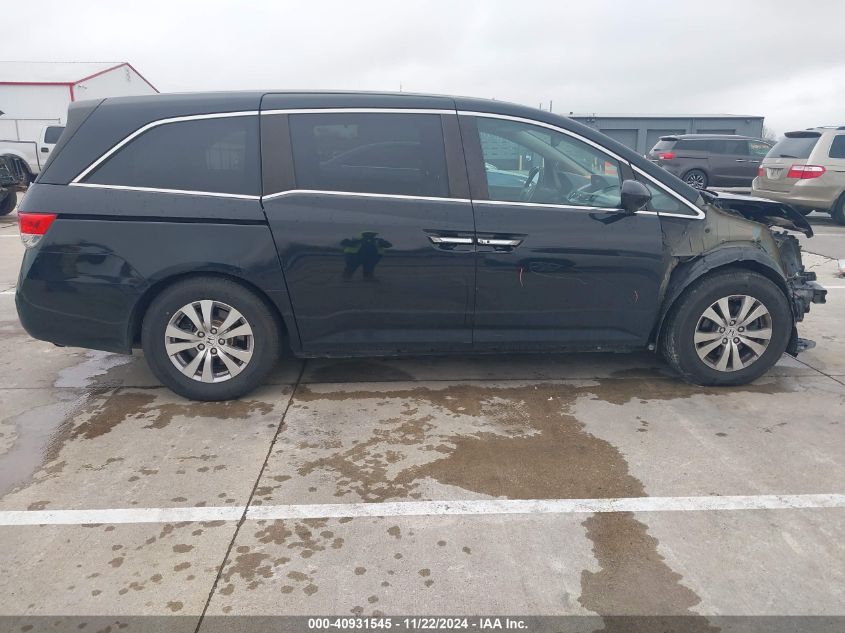 2016 Honda Odyssey Ex-L VIN: 5FNRL5H6XGB103636 Lot: 40931545