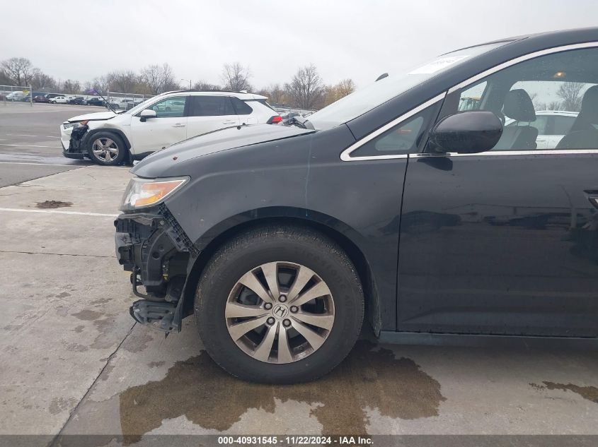 2016 Honda Odyssey Ex-L VIN: 5FNRL5H6XGB103636 Lot: 40931545