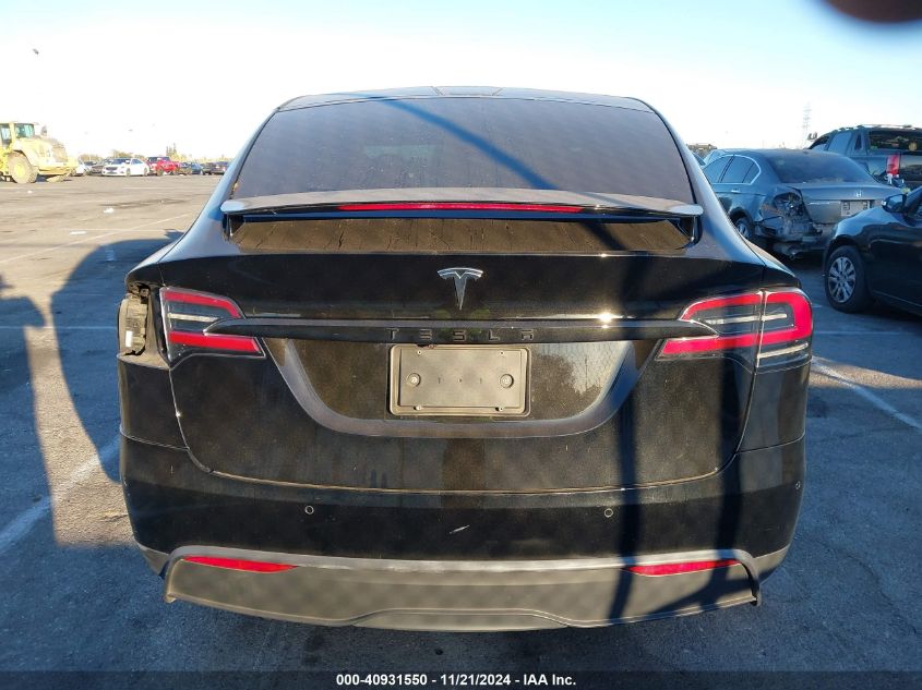 2022 Tesla Model X Dual Motor All-Wheel Drive VIN: 7SAXCBE5XNF335266 Lot: 40931550