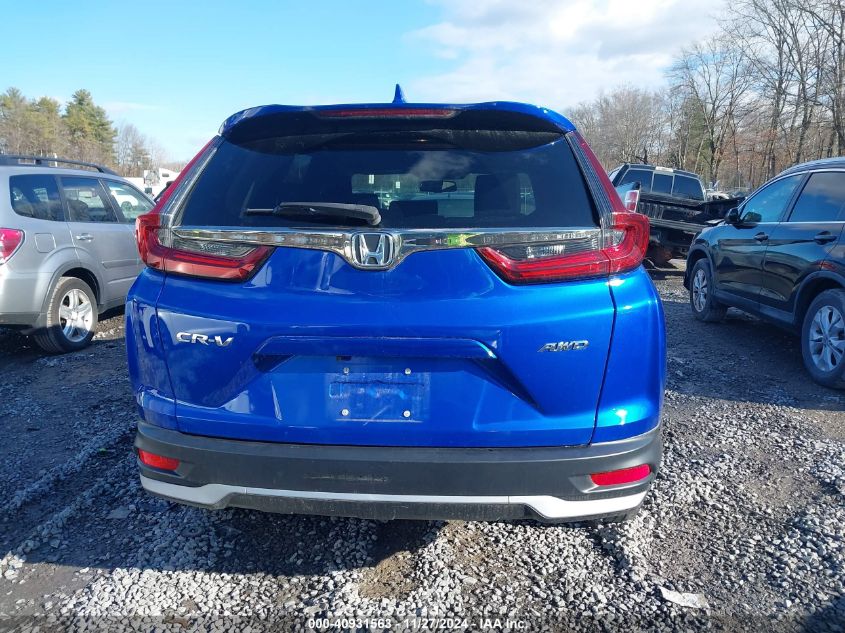 2021 Honda Cr-V Awd Ex-L VIN: 7FARW2H84ME003720 Lot: 40931563