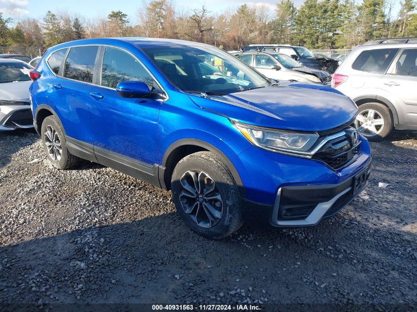 2021 HONDA CR-V AWD EX-L - 7FARW2H84ME003720