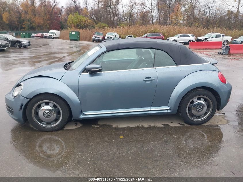 2016 Volkswagen Beetle 1.8T Denim VIN: 3VW517ATXGM823821 Lot: 40931570