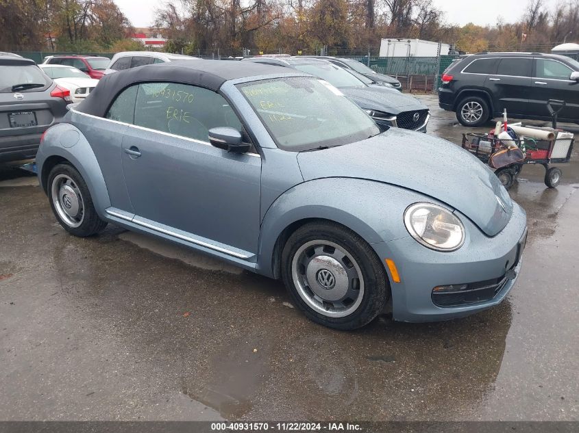 2016 Volkswagen Beetle 1.8T Denim VIN: 3VW517ATXGM823821 Lot: 40931570