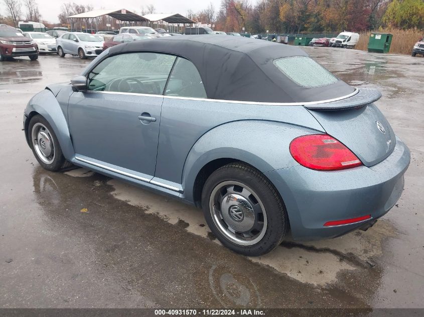 2016 Volkswagen Beetle 1.8T Denim VIN: 3VW517ATXGM823821 Lot: 40931570