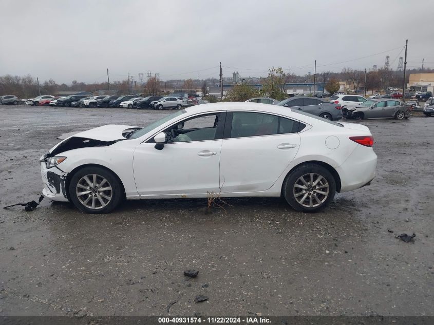 2016 Mazda Mazda6 I Sport VIN: JM1GJ1U55G1462792 Lot: 40931574