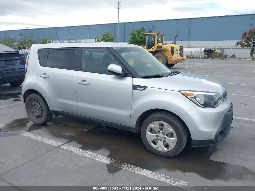 VIN KNDJN2A20E7703484 2014 KIA Soul no.1