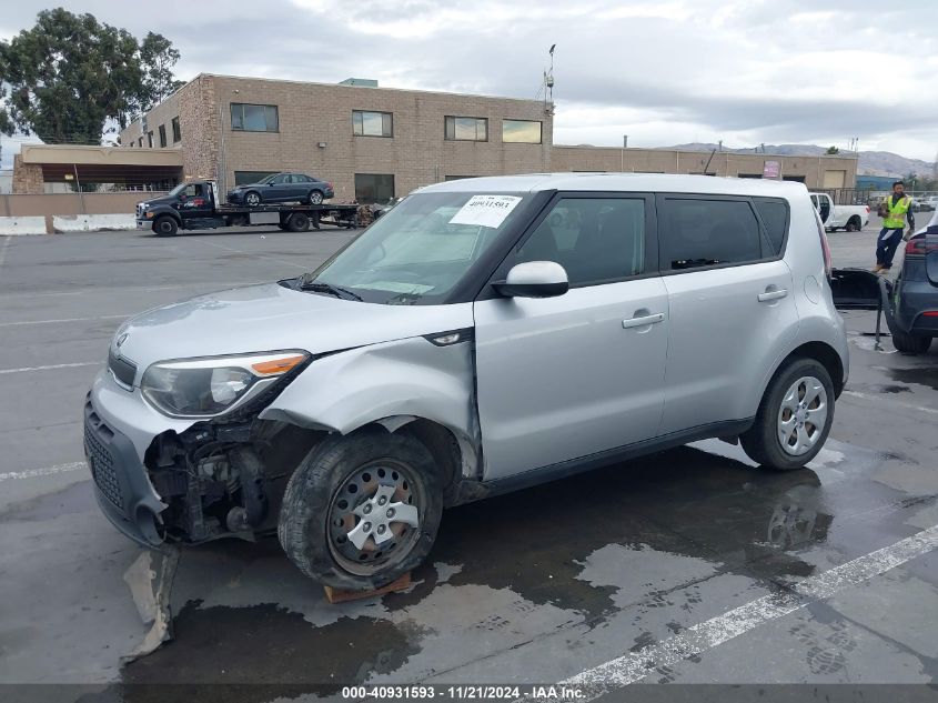 VIN KNDJN2A20E7703484 2014 KIA Soul no.2