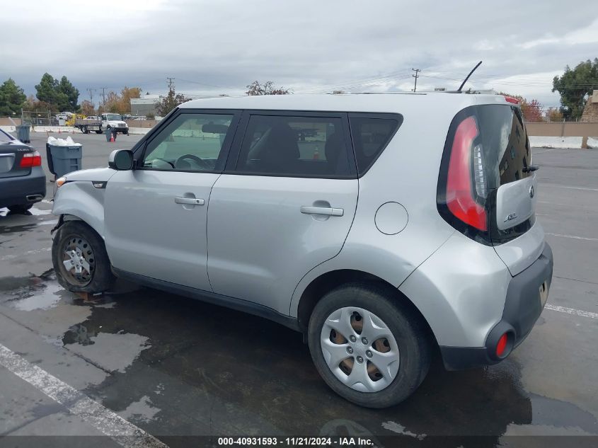 VIN KNDJN2A20E7703484 2014 KIA Soul no.3