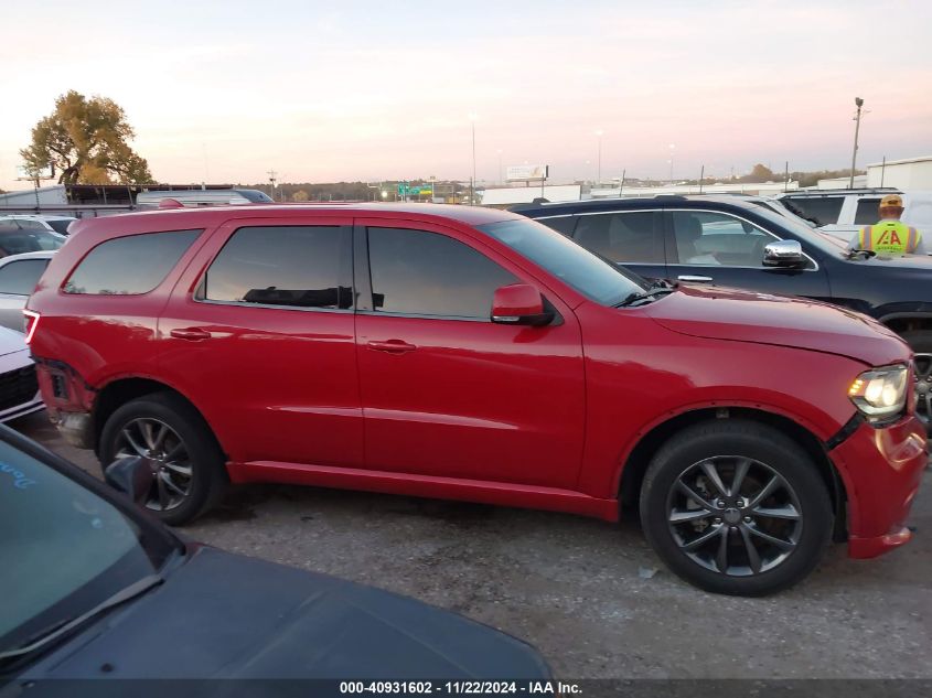 2017 Dodge Durango Gt Awd VIN: 1C4RDJDG1HC737226 Lot: 40931602