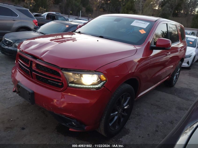 VIN 1C4RDJDG1HC737226 2017 Dodge Durango, Gt Awd no.2