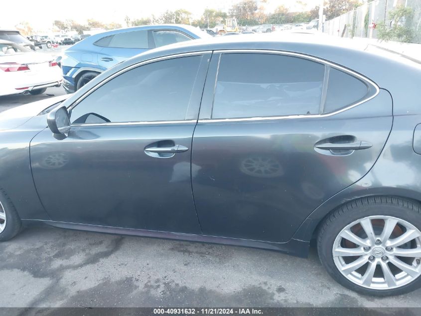 2006 Lexus Is 350 VIN: JTHBE262462006197 Lot: 40931632