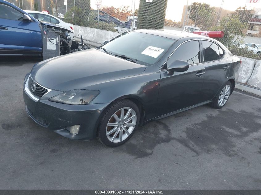 2006 Lexus Is 350 VIN: JTHBE262462006197 Lot: 40931632