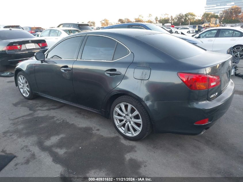 2006 Lexus Is 350 VIN: JTHBE262462006197 Lot: 40931632