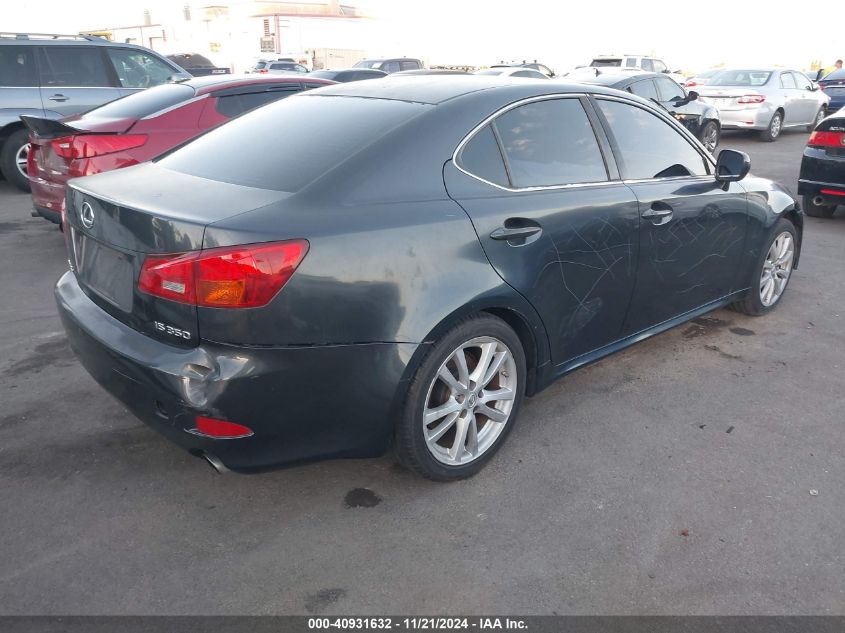 2006 Lexus Is 350 VIN: JTHBE262462006197 Lot: 40931632