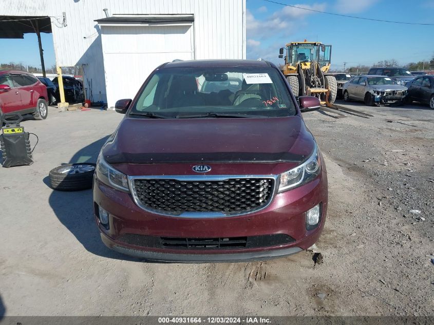 2018 Kia Sedona Ex VIN: KNDMC5C10J6397864 Lot: 40931664