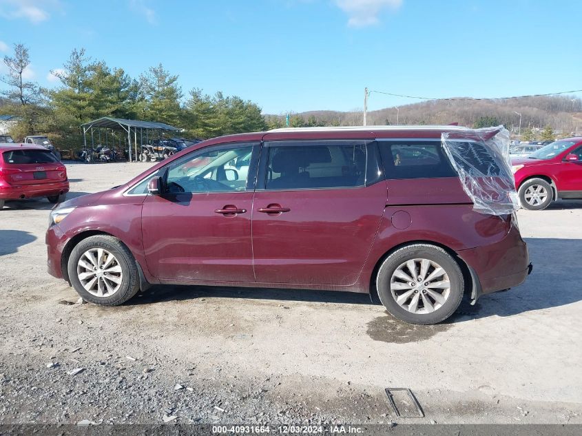 2018 Kia Sedona Ex VIN: KNDMC5C10J6397864 Lot: 40931664