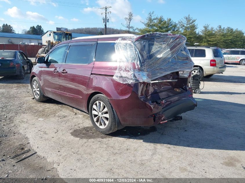 VIN KNDMC5C10J6397864 2018 KIA Sedona, EX no.3