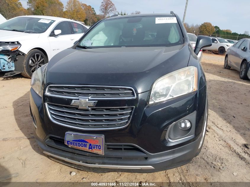 VIN 3GNCJNSB6FL171795 2015 Chevrolet Trax, Ltz no.12