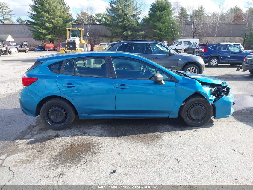 2018 Subaru Impreza 2.0I VIN: 4S3GTAA69J3721612 Lot: 40931688