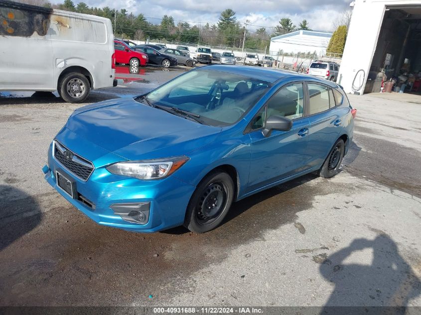 2018 Subaru Impreza 2.0I VIN: 4S3GTAA69J3721612 Lot: 40931688