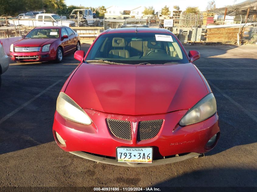 2005 Pontiac Grand Prix Gtp VIN: 2G2WR524351166641 Lot: 40931695