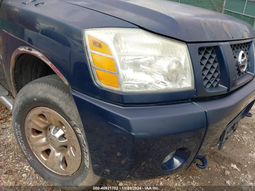 2007 Nissan Titan Xe VIN: 1N6AA07B17N226728 Lot: 40931702