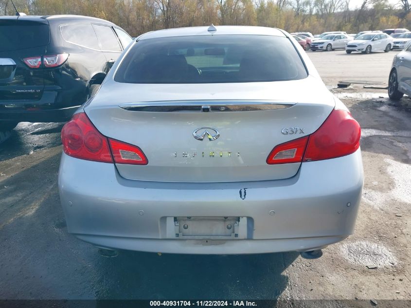 2011 Infiniti G37X VIN: JN1CV6AR0BM405174 Lot: 40931704