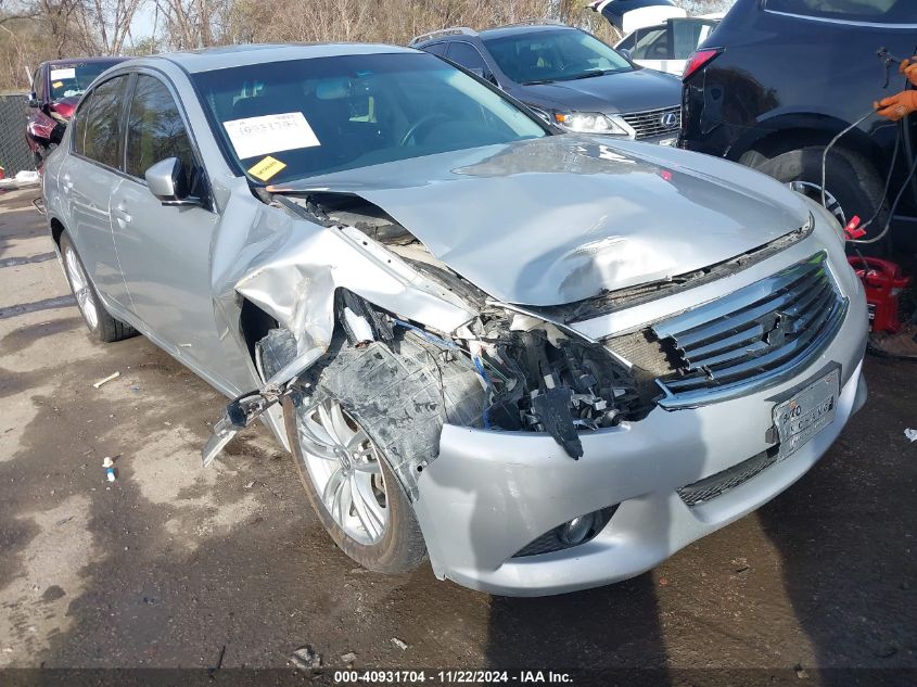 2011 Infiniti G37X VIN: JN1CV6AR0BM405174 Lot: 40931704