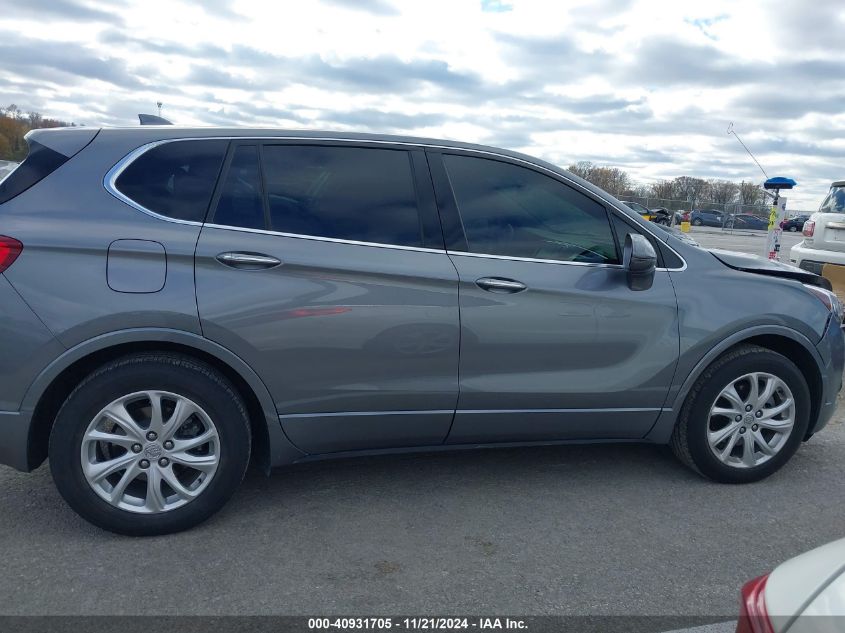 2020 Buick Envision Fwd Preferred VIN: LRBFXBSA4LD141916 Lot: 40931705