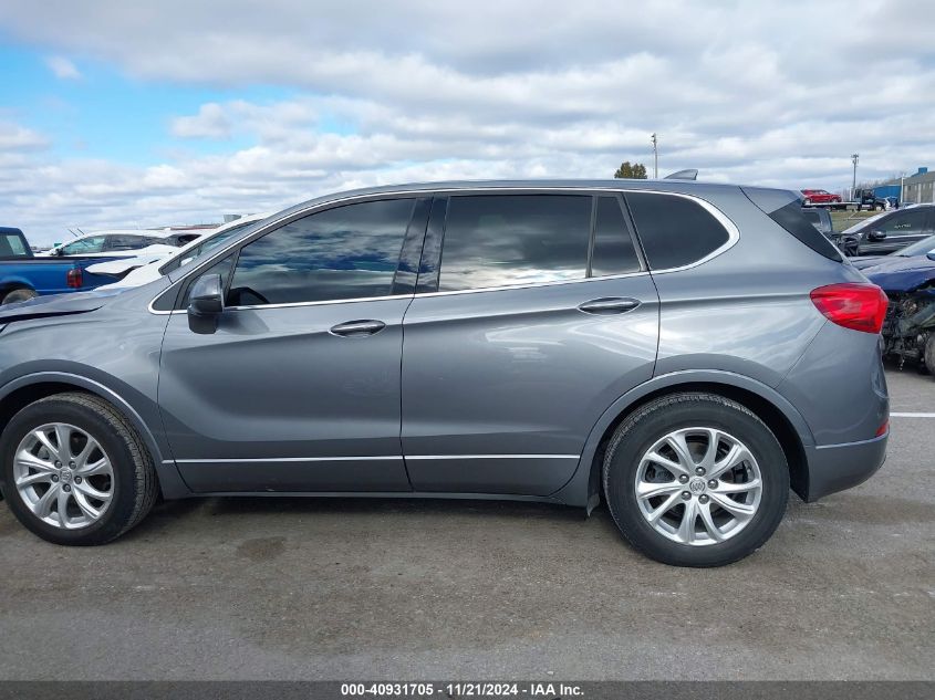 2020 Buick Envision Fwd Preferred VIN: LRBFXBSA4LD141916 Lot: 40931705