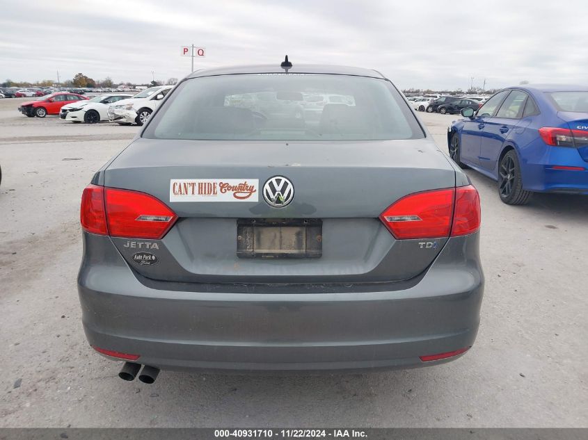 2014 Volkswagen Jetta 2.0L Tdi VIN: 3VWLL7AJ6EM390012 Lot: 40931710