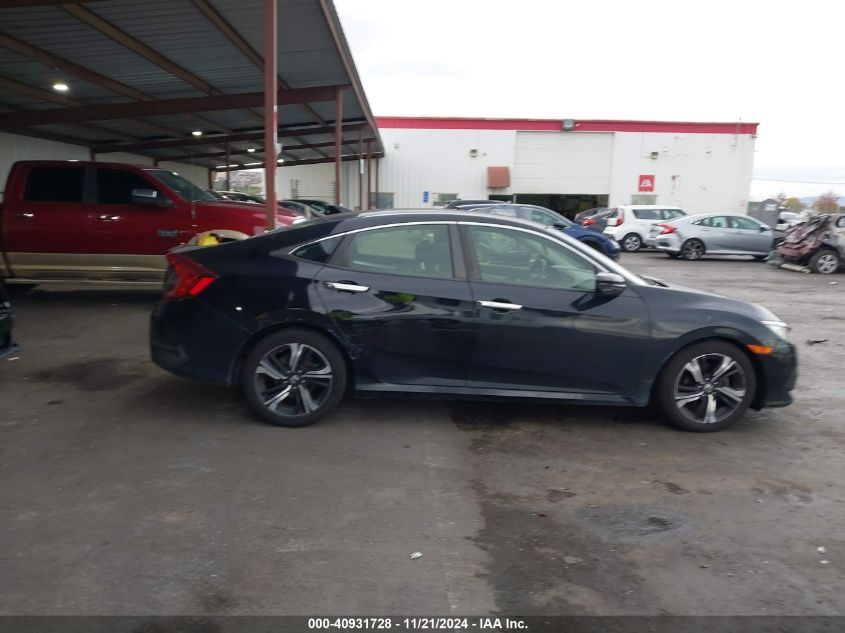 2018 Honda Civic Touring VIN: JHMFC1F9XJX019188 Lot: 40931728